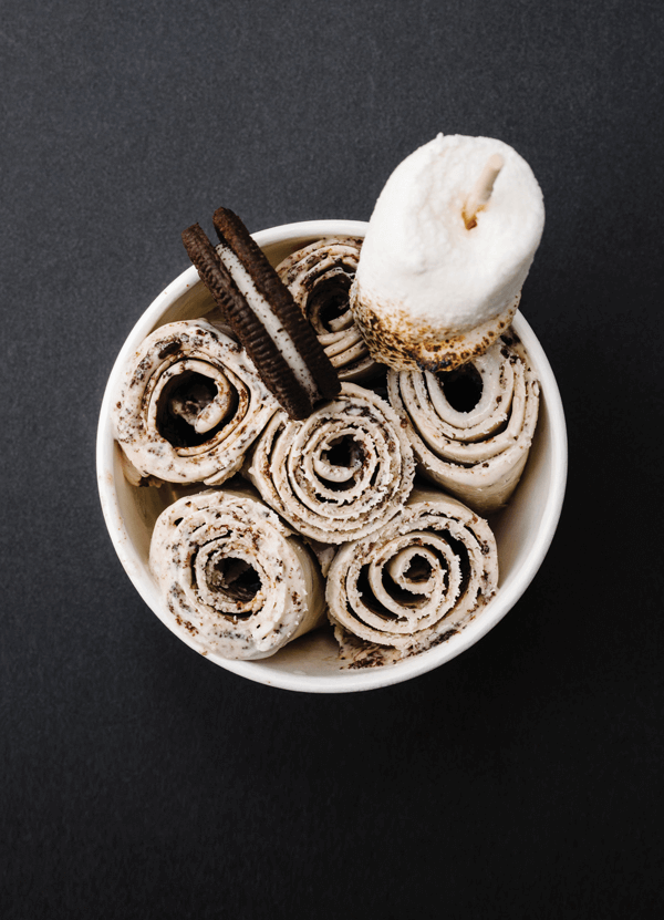 roll ice cream