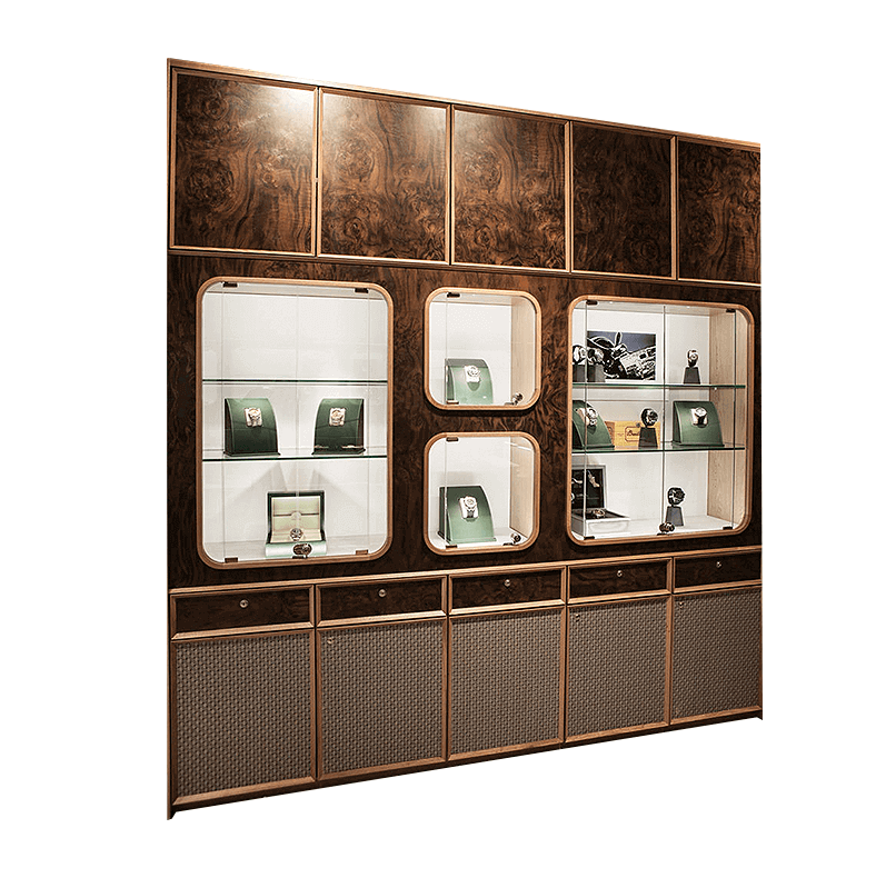 leather cabinet