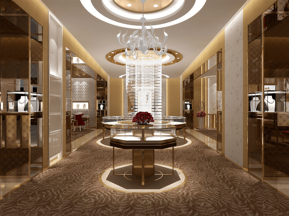 modern jewelry shop