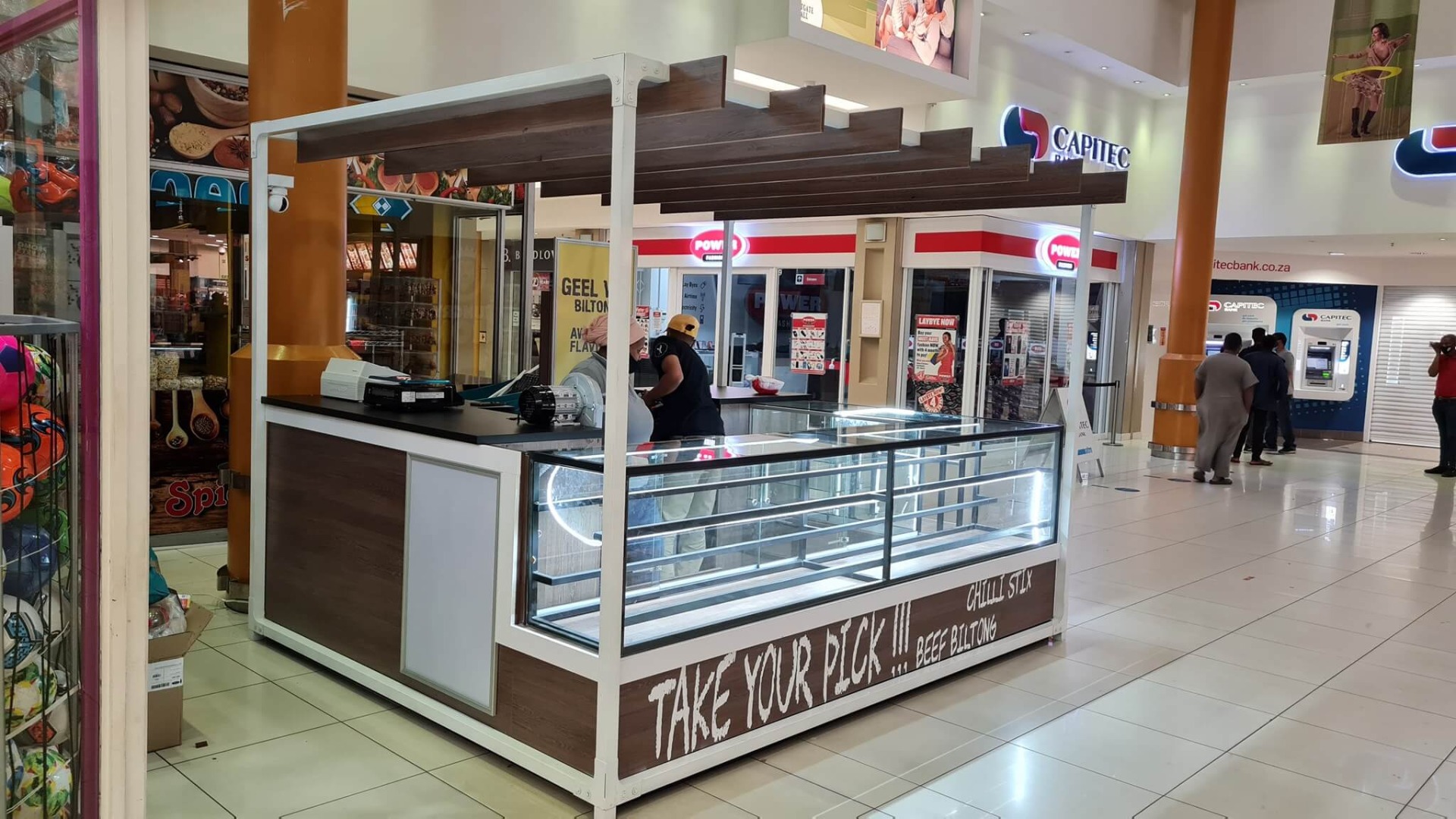 Biltong kiosk