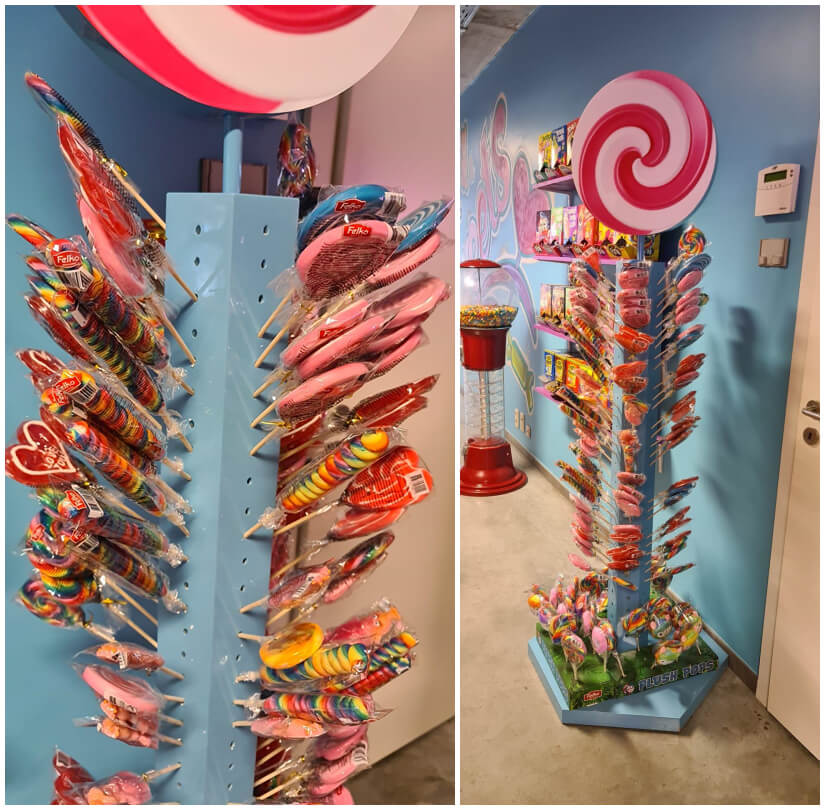 candy store display