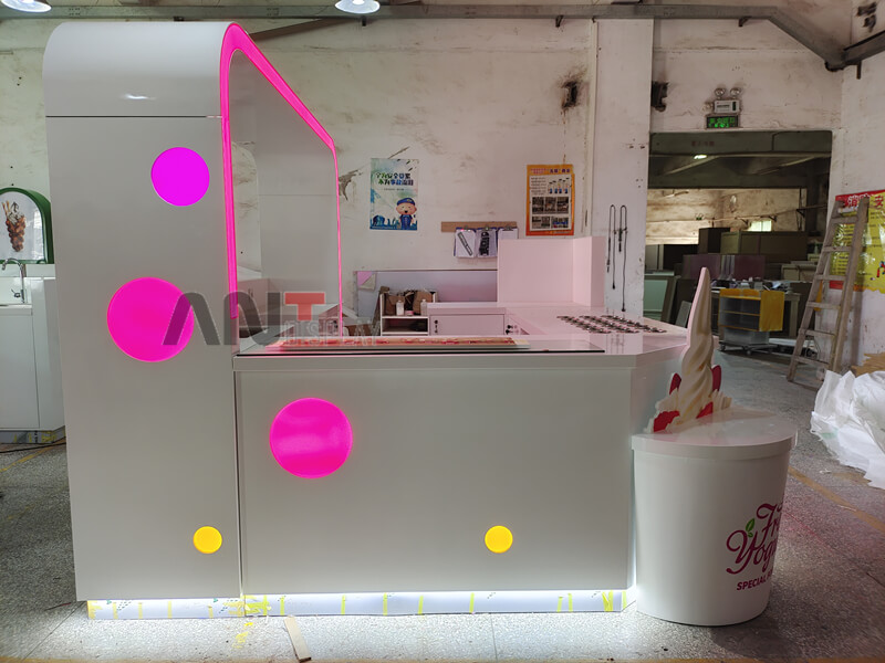 bubble tea kiosk