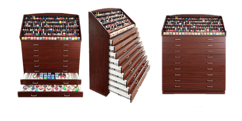 drawer display stand