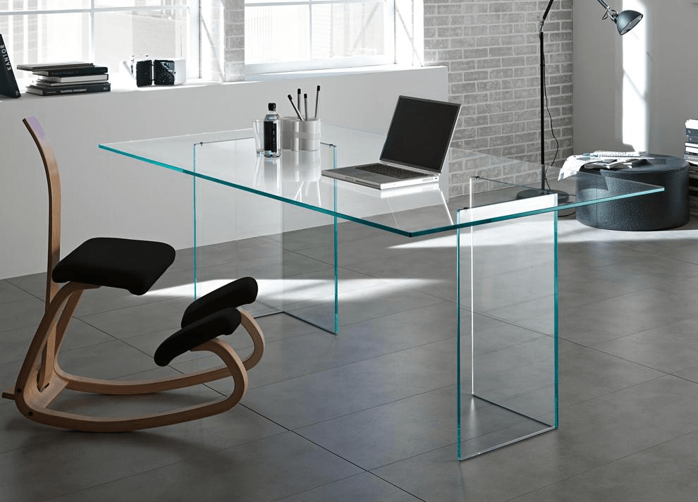 glass table