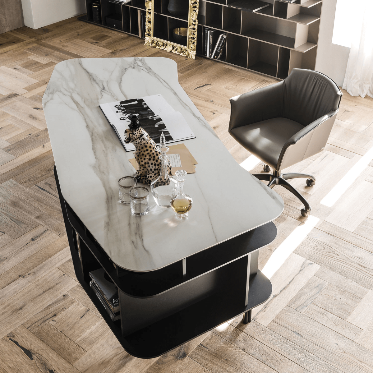 marble office furniture