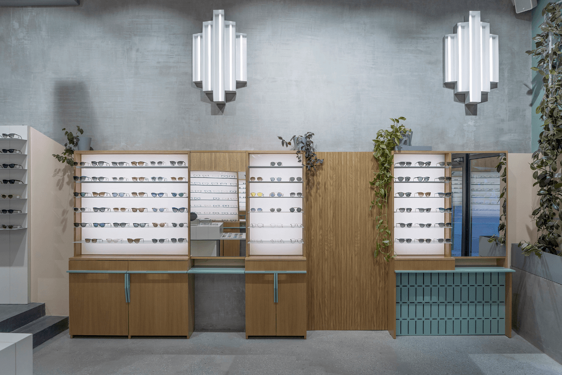 sunglasses store design