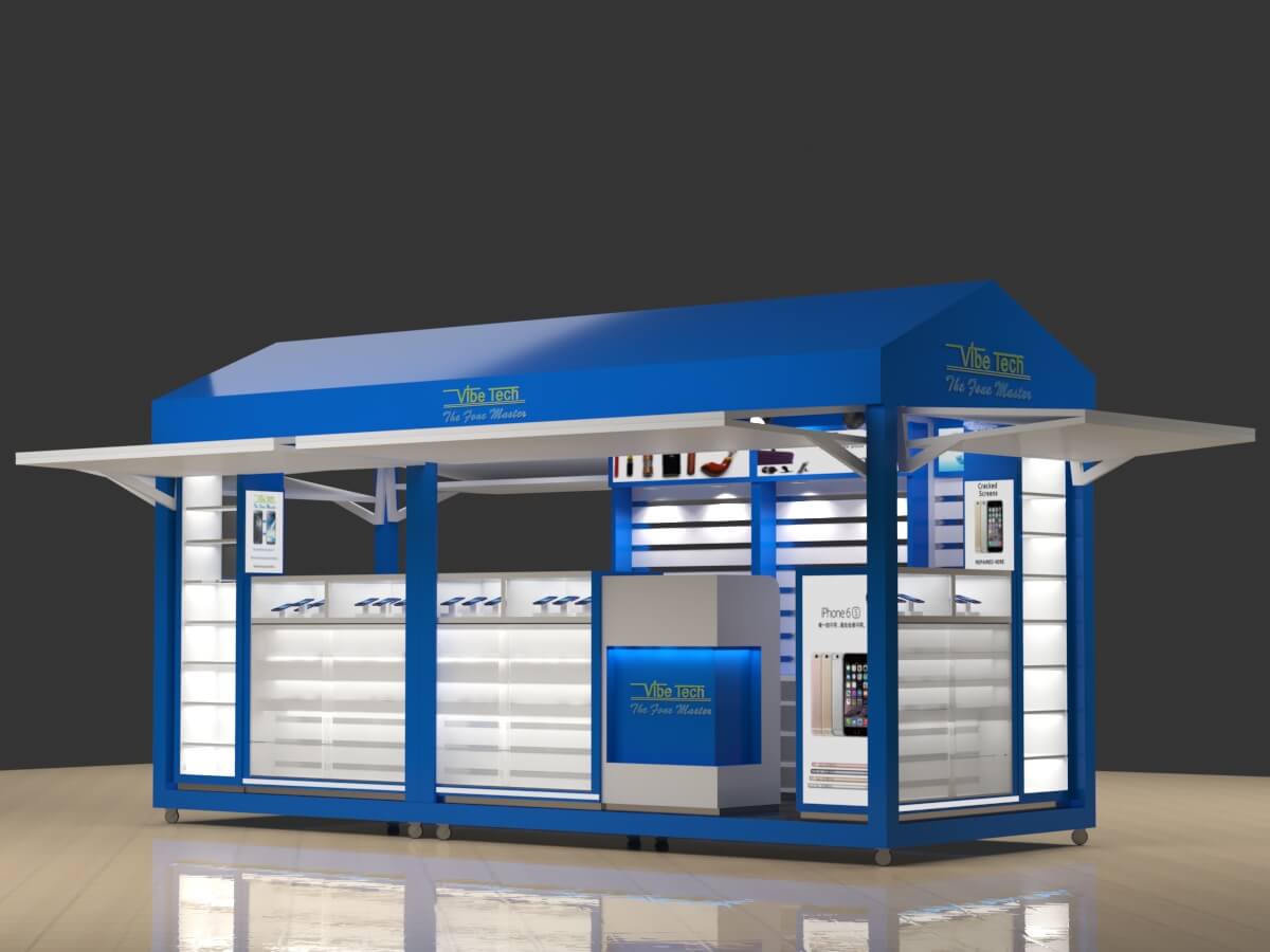durable outdoor cellphone kiosk