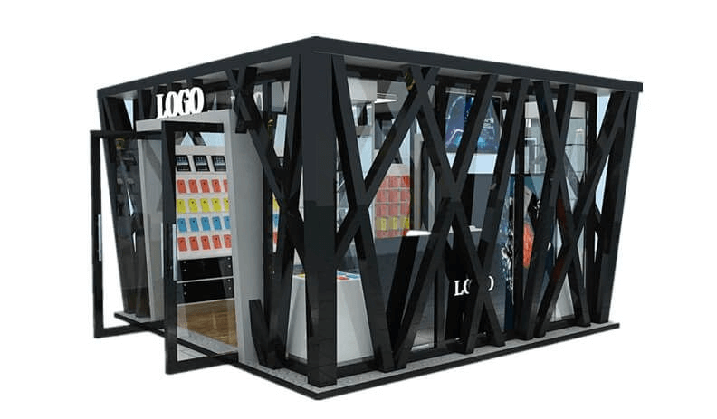 outdoor cellphone kiosk