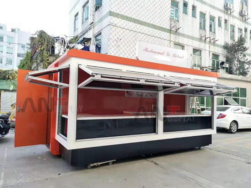 outdoor food stand
