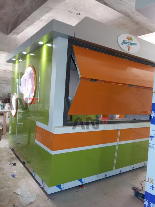 ice cream kiosk design
