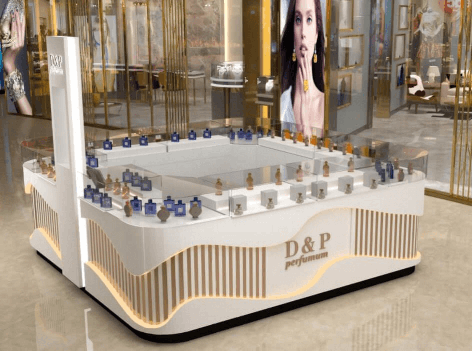 mall perfume kiosk