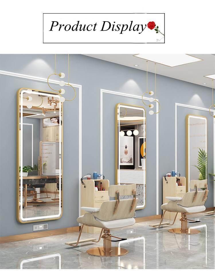with mirror