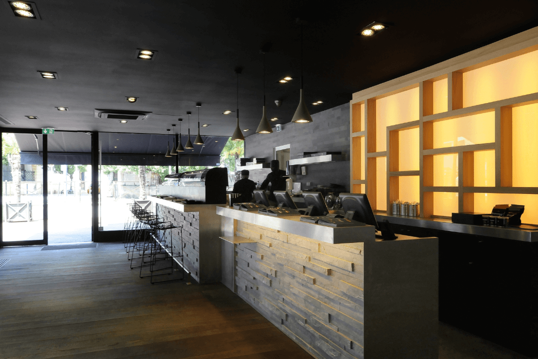 bar counter