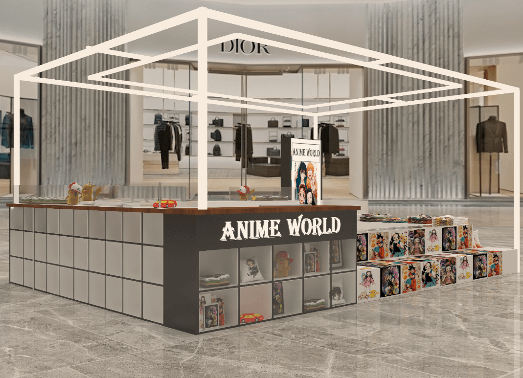 t-shirt kiosk