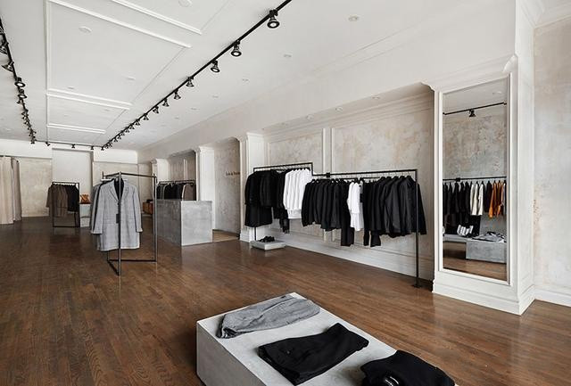 clothing shop layout