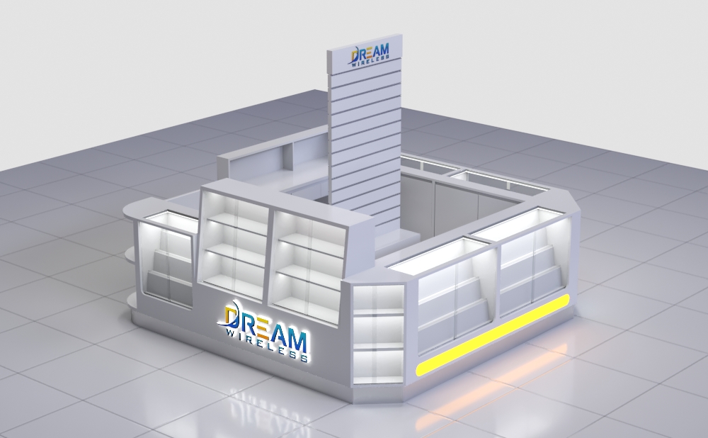 cellphone accessories kiosk