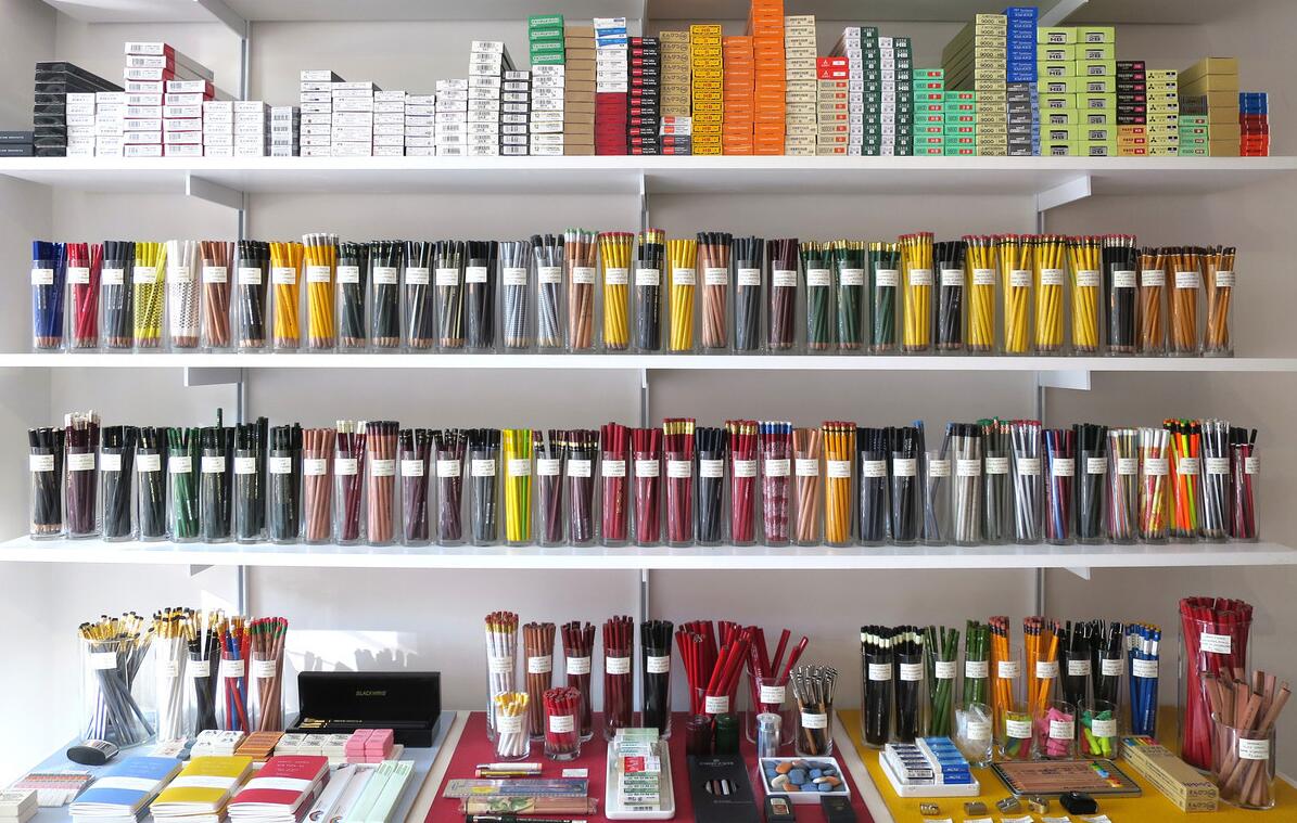 stationery store racks