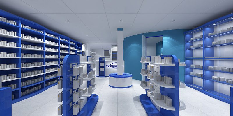 pharmacy store fixtures