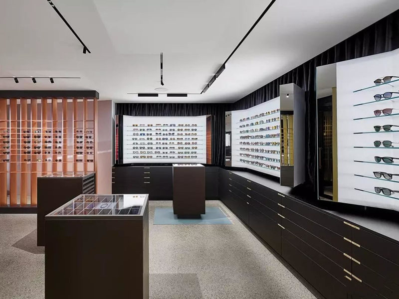 ant sunglasses shop design