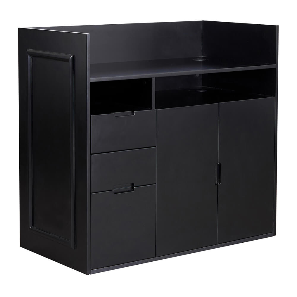Ant black reception desk