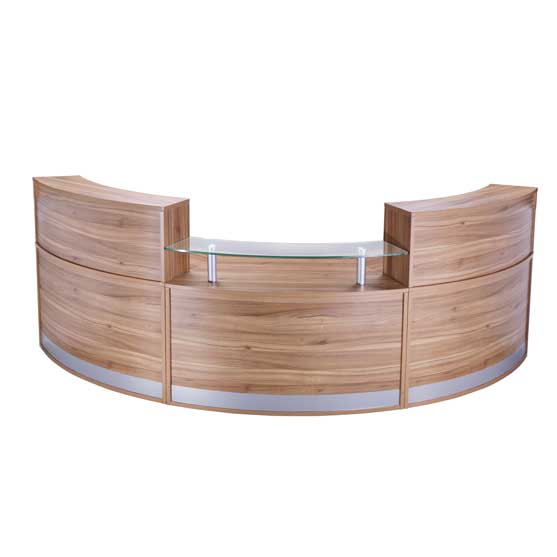 ant C shaped front desk