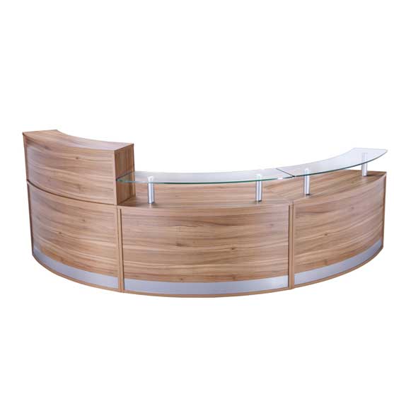 ant C shaped front counter
