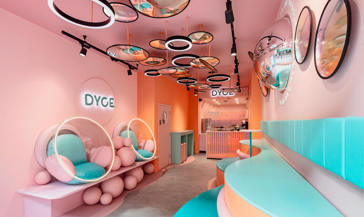 ice cream shop interior ideas