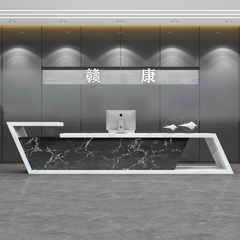 ant U shaped reception desk