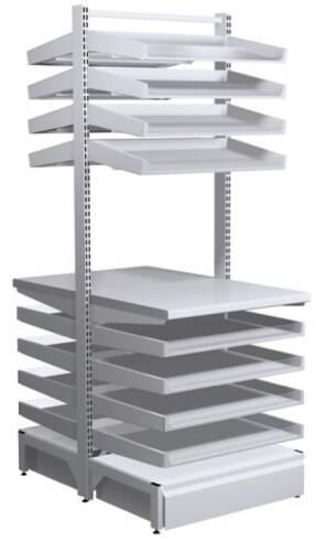 pharmacy shelves