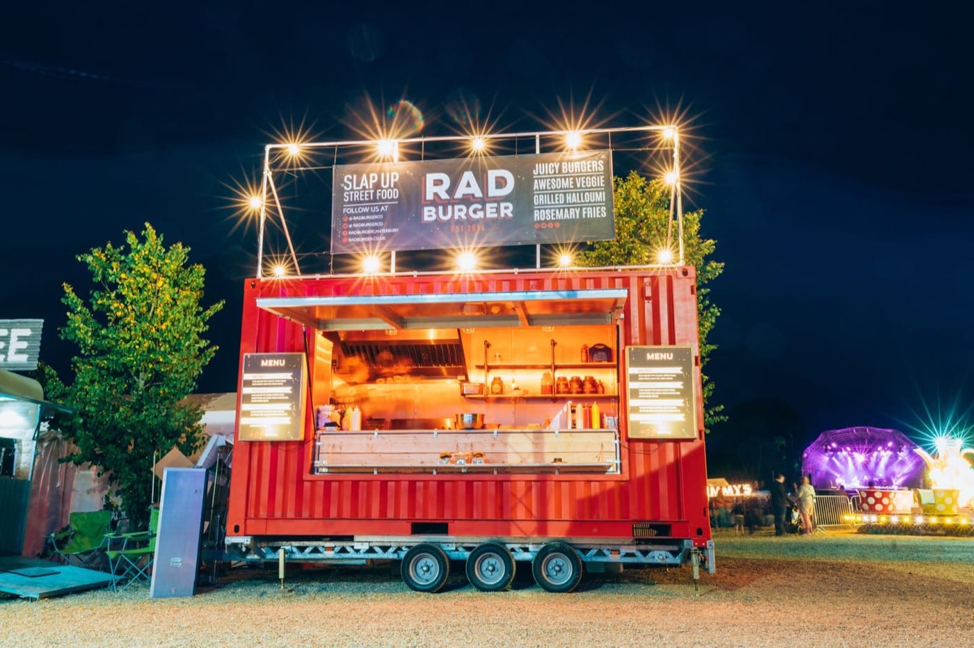 food trailers logo