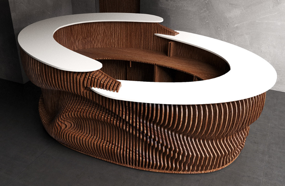 ant organic reception desk