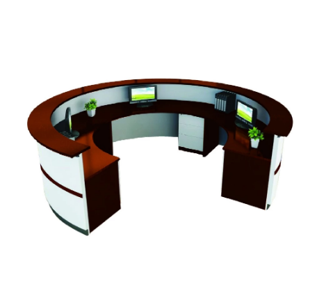 ant round front counter