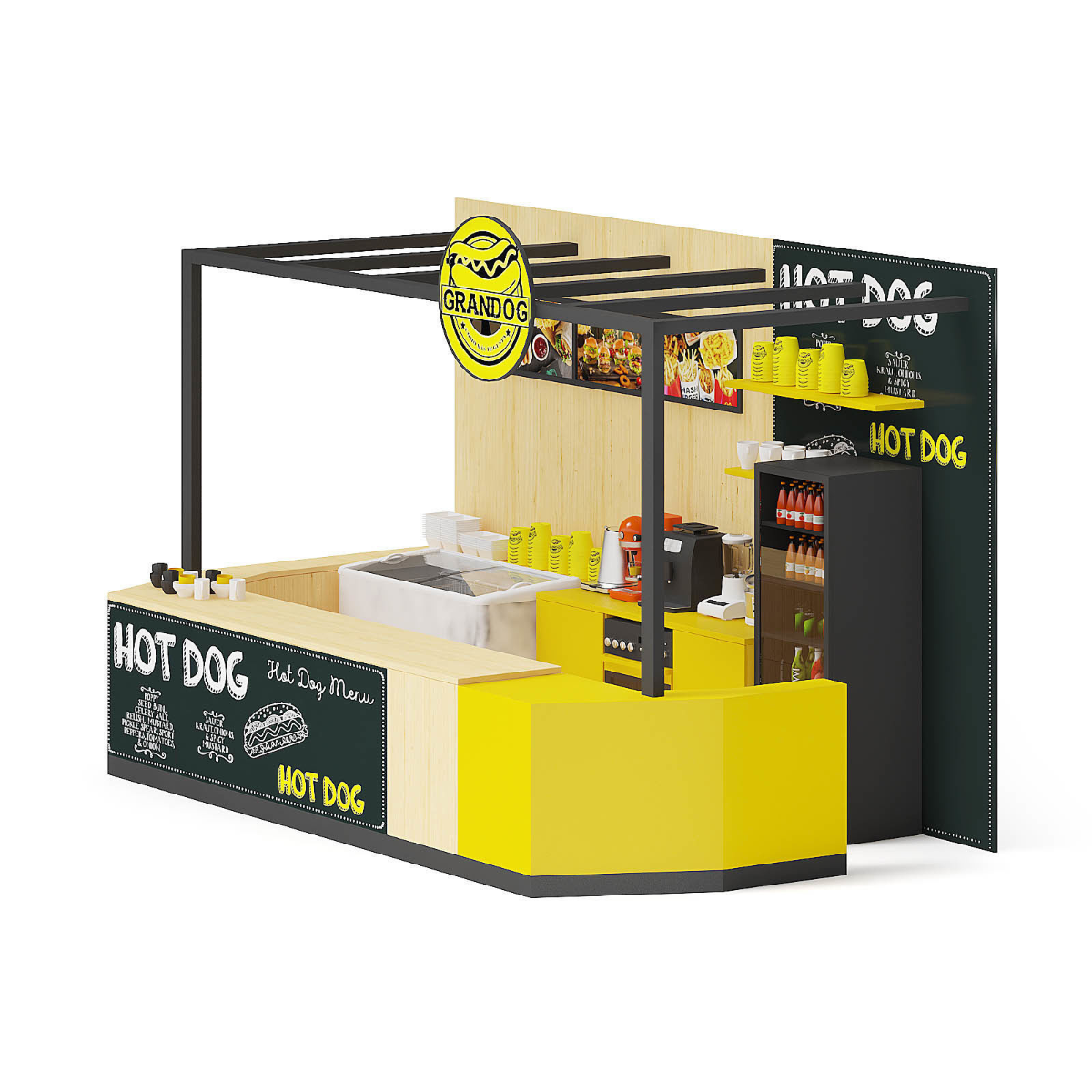 fast food kiosk