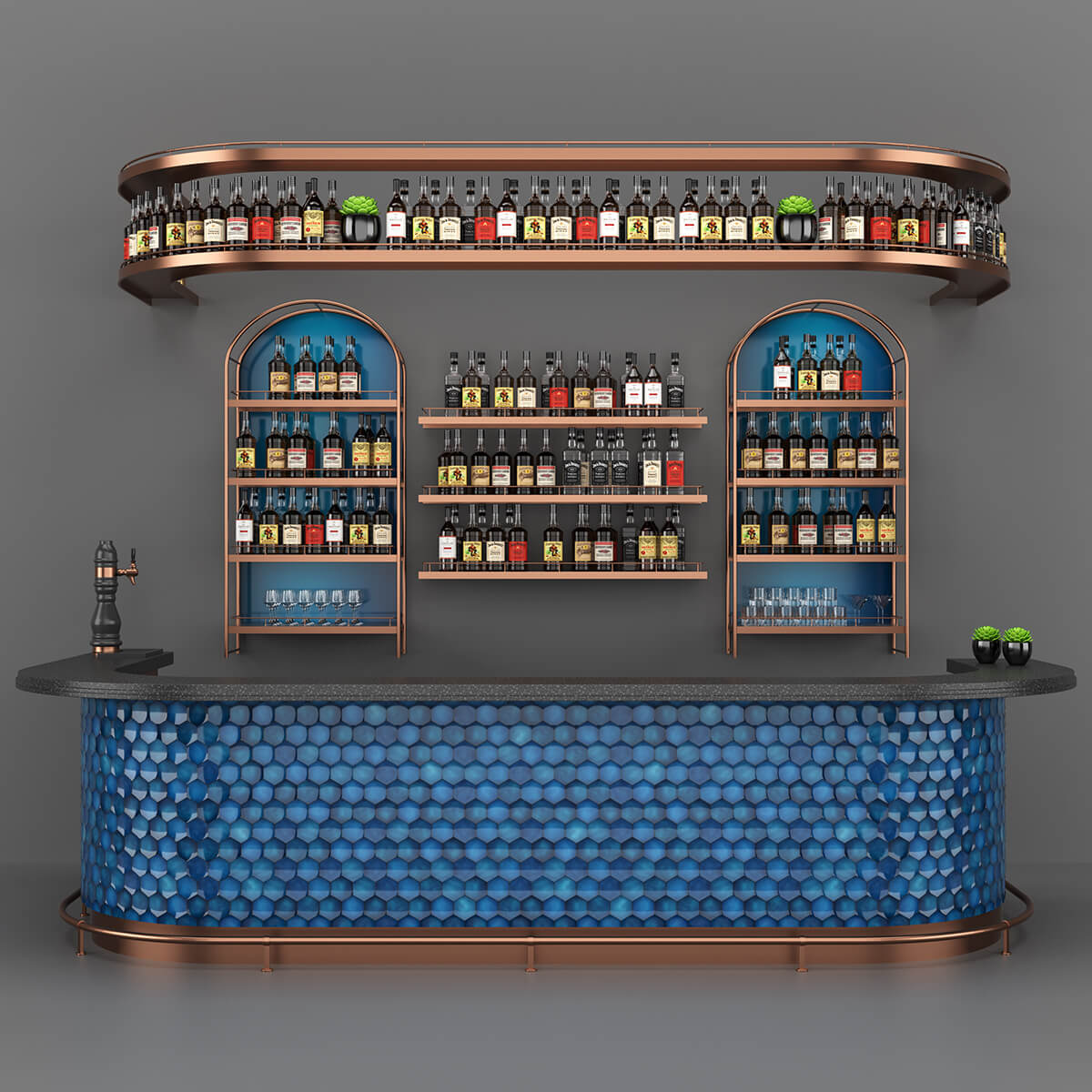 wine bar cunter 