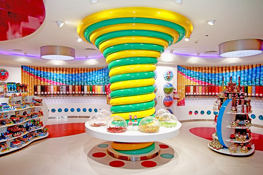 candy store interior concepts