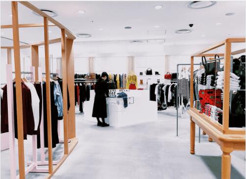 clothing store display
