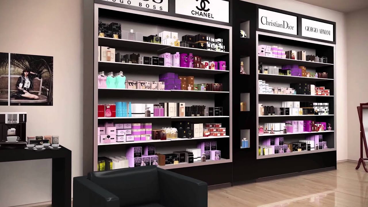 perfume shopfitting