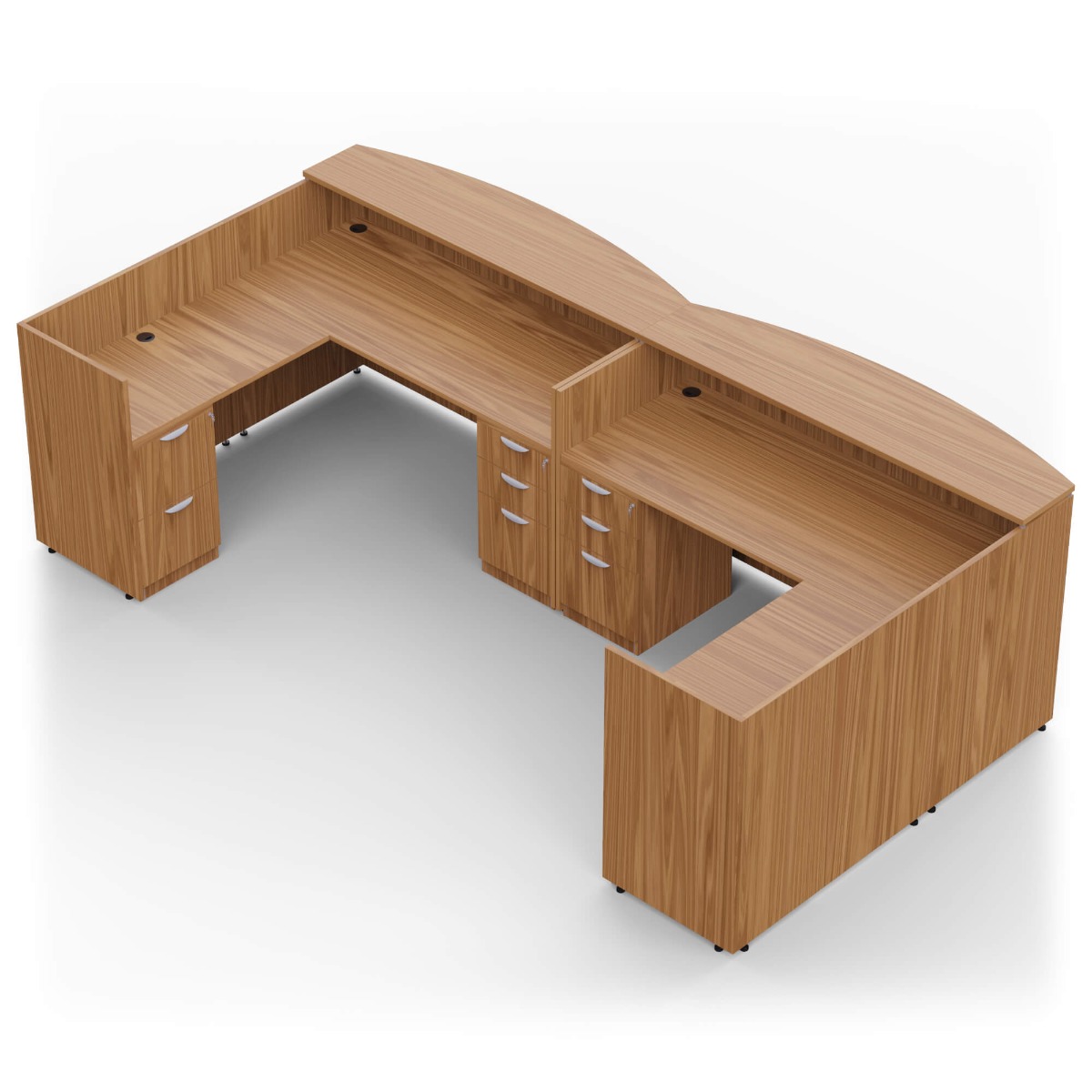 ant U shaped reception desk