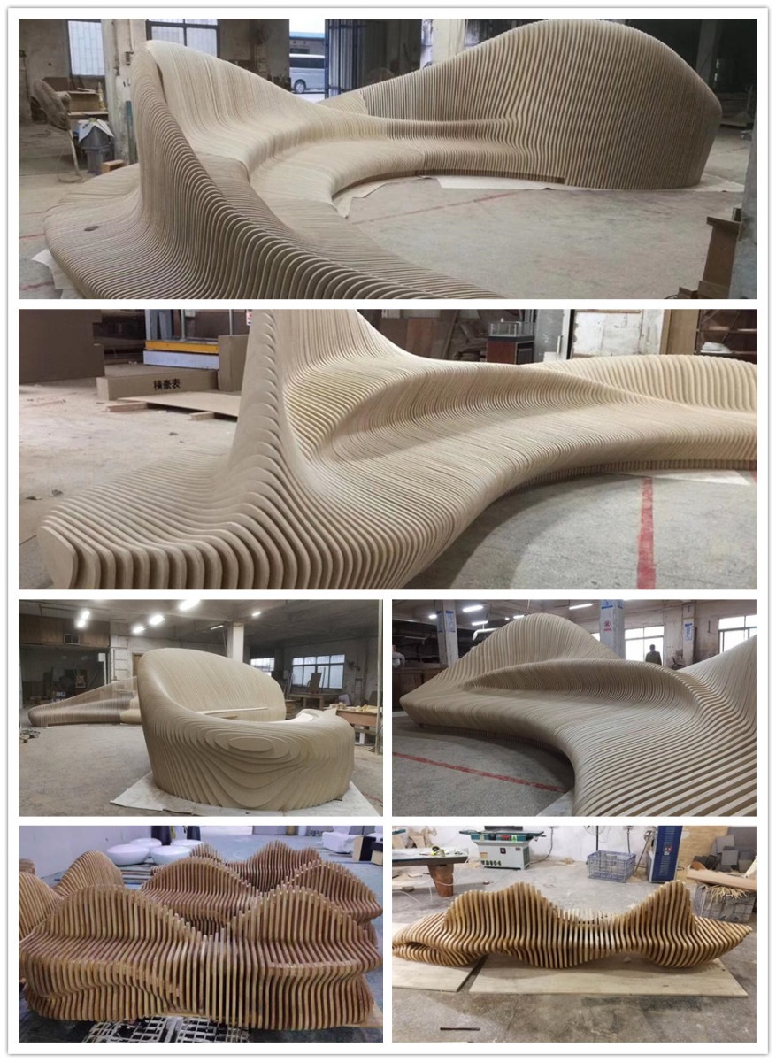 parametric reception desk