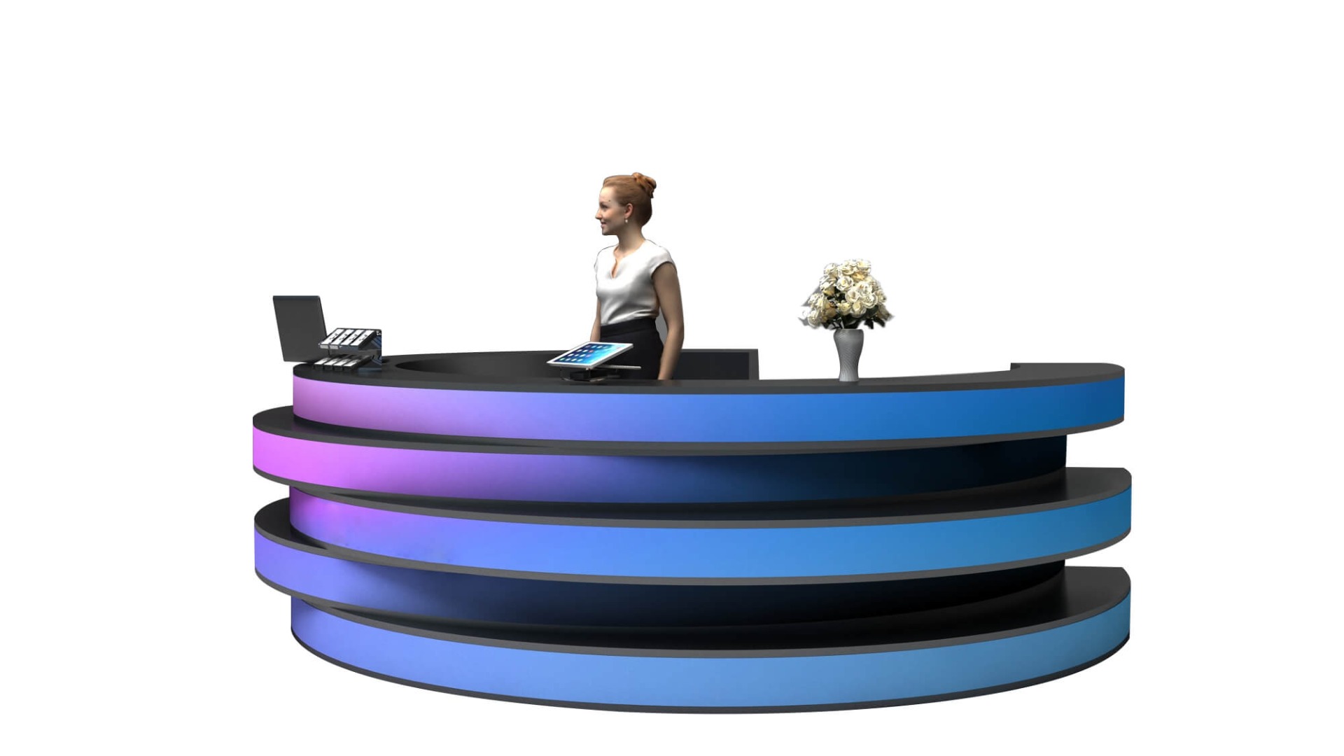 office reception desk 