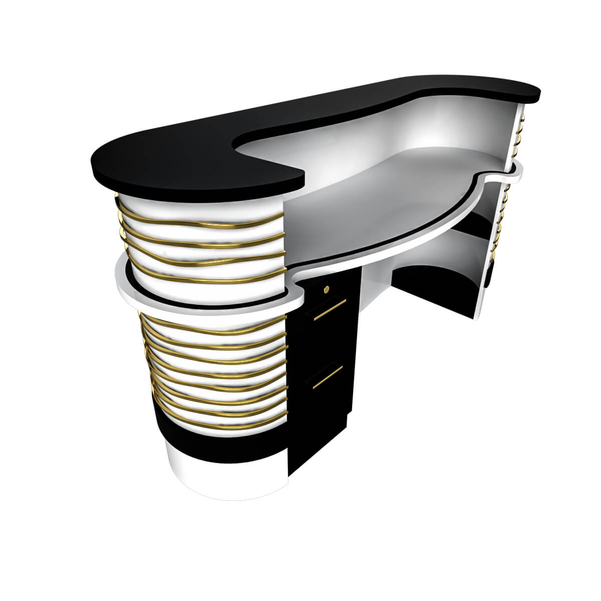 hotel reception desk design 