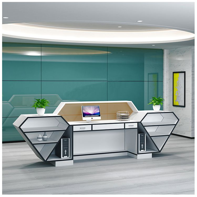reception counter design