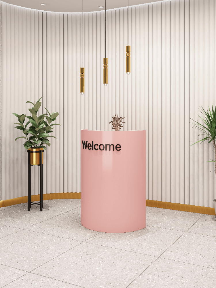 small recetion desk