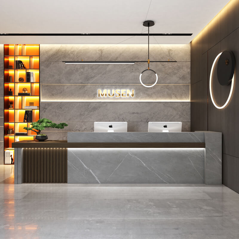 reception desk