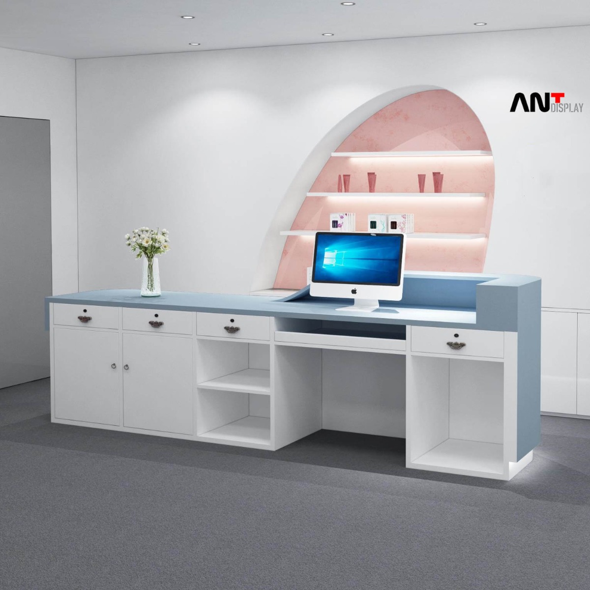 reception counter
