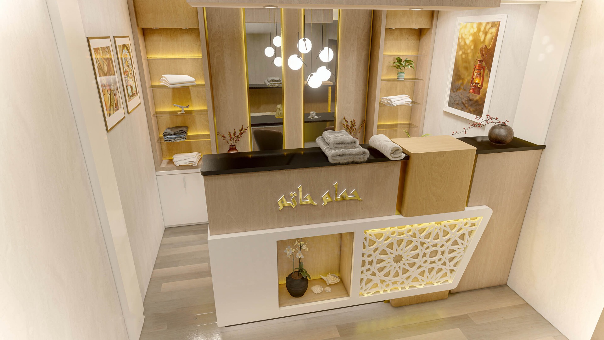 front counter