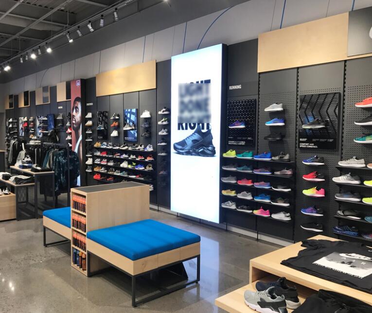 sports shoe retail store