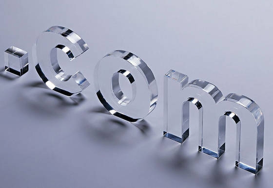 clear acrylic letters