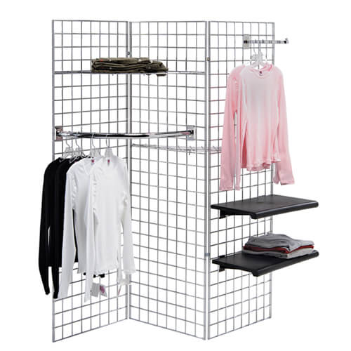 gridwall display racks
