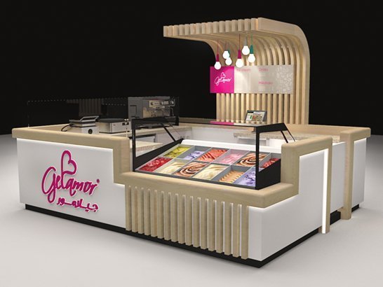 fast food kiosk